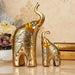 Resin Crafts European Style Couple Elephant Living Room Home Decoration Wine Cabinet Study Decoration Wedding Gift - eZthings USA WE SORT ALL THE CRAZIEST GADGETS, GIZMOS, TOYS & TECHNOLOGY, SO YOU DON'T HAVE TO.