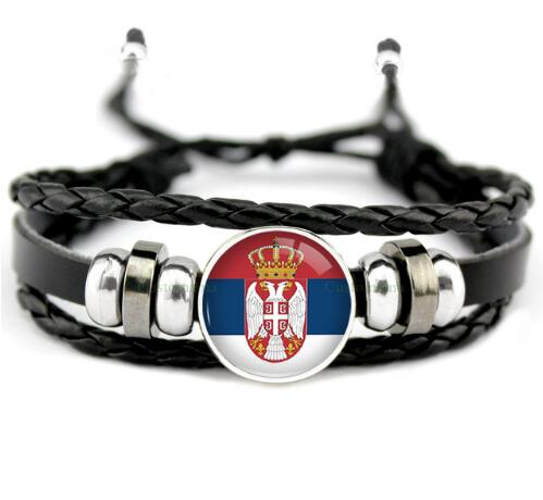 Country Flags Leather Bracelets - eZthings USA WE SORT ALL THE CRAZIEST GADGETS, GIZMOS, TOYS & TECHNOLOGY, SO YOU DON'T HAVE TO.