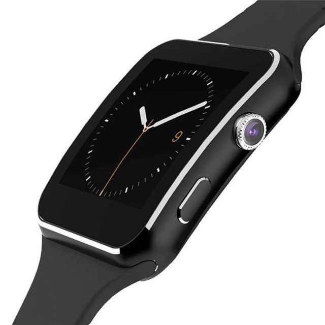 eThings  Arrival X6 Smart Watch with Camera Touch Screen Support SIM TF Card Bluetooth Smartwatch for iPhone Xiaomi Android Phone - eZthings USA WE SORT ALL THE CRAZIEST GADGETS, GIZMOS, TOYS & TECHNOLOGY, SO YOU DON'T HAVE TO.