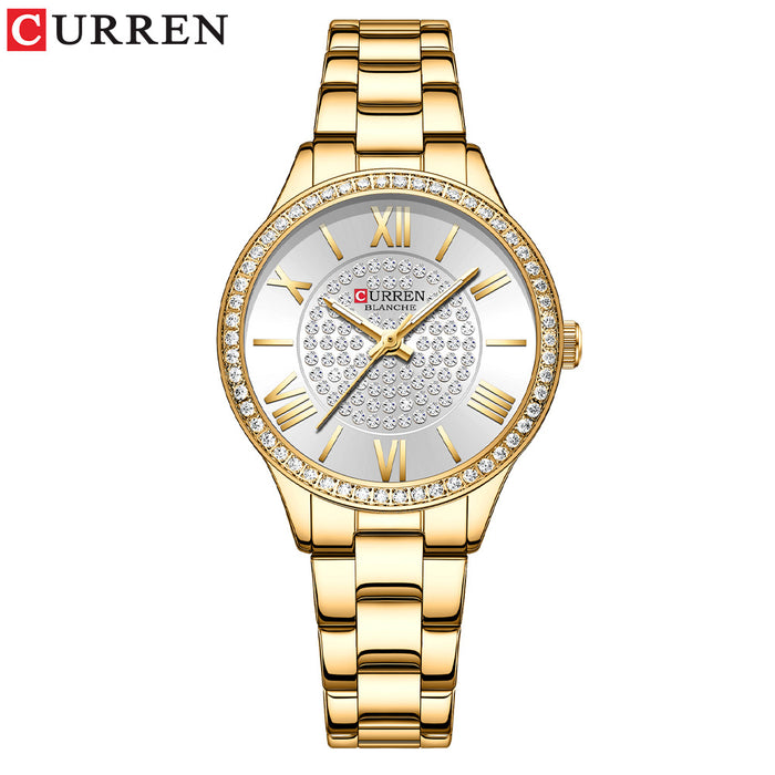 Ladies Watch Fashion Steel Band Watch Casual Ladies Watch Quartz Watch Watch - eZthings USA WE SORT ALL THE CRAZIEST GADGETS, GIZMOS, TOYS & TECHNOLOGY, SO YOU DON'T HAVE TO.