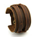 BAMOER Leather Cuff Double Wide Bracelet Rope Bangles Brown Unisex Jewelry PI0296 - eZthings USA WE SORT ALL THE CRAZIEST GADGETS, GIZMOS, TOYS & TECHNOLOGY, SO YOU DON'T HAVE TO.