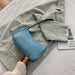 Soft PU Leather Women Purple Underarm Bag Retro Solid Color Ladies Baguette Handbags Fashion Design Girls Small Shoulder Bags - eZthings USA WE SORT ALL THE CRAZIEST GADGETS, GIZMOS, TOYS & TECHNOLOGY, SO YOU DON'T HAVE TO.