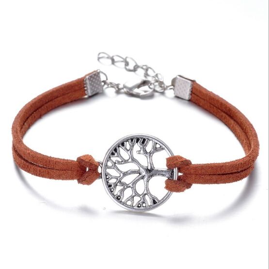 1pcs infinity handmade bracelet Vintage tree Charms Infinity Bangles Leather Bracelet - eZthings USA WE SORT ALL THE CRAZIEST GADGETS, GIZMOS, TOYS & TECHNOLOGY, SO YOU DON'T HAVE TO.