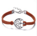 1pcs infinity handmade bracelet Vintage tree Charms Infinity Bangles Leather Bracelet - eZthings USA WE SORT ALL THE CRAZIEST GADGETS, GIZMOS, TOYS & TECHNOLOGY, SO YOU DON'T HAVE TO.