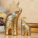 Resin Crafts European Style Couple Elephant Living Room Home Decoration Wine Cabinet Study Decoration Wedding Gift - eZthings USA WE SORT ALL THE CRAZIEST GADGETS, GIZMOS, TOYS & TECHNOLOGY, SO YOU DON'T HAVE TO.