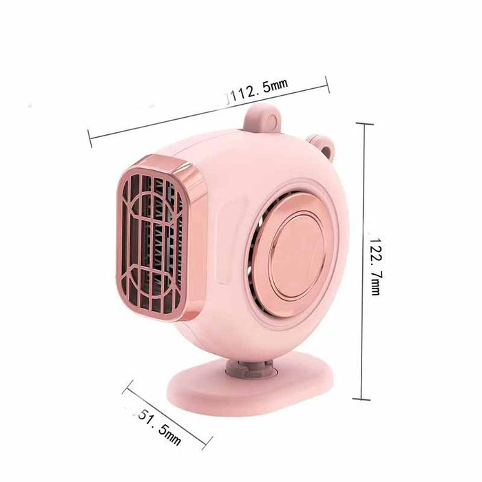Small Sun Car Mounted Heater 12V/24V Car Heater Car Creative Fast Heating Mini Hot Fan - eZthings USA WE SORT ALL THE CRAZIEST GADGETS, GIZMOS, TOYS & TECHNOLOGY, SO YOU DON'T HAVE TO.