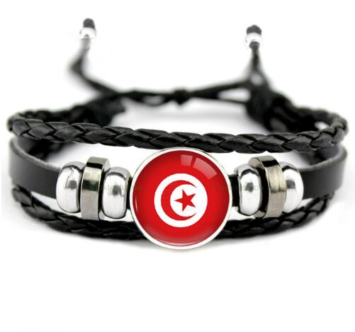 Country Flags Leather Bracelets - eZthings USA WE SORT ALL THE CRAZIEST GADGETS, GIZMOS, TOYS & TECHNOLOGY, SO YOU DON'T HAVE TO.
