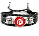 Country Flags Leather Bracelets - eZthings USA WE SORT ALL THE CRAZIEST GADGETS, GIZMOS, TOYS & TECHNOLOGY, SO YOU DON'T HAVE TO.