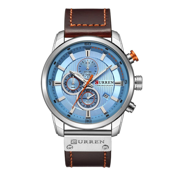 Watch Top Brand Man Watches with Chronograph Sports Waterproof Clock Man Watches Military Luxury Men's Watch Analog Quartz - eZthings USA WE SORT ALL THE CRAZIEST GADGETS, GIZMOS, TOYS & TECHNOLOGY, SO YOU DON'T HAVE TO.
