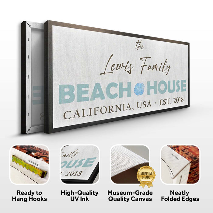 Beach House Sign - eZthings USA WE SORT ALL THE CRAZIEST GADGETS, GIZMOS, TOYS & TECHNOLOGY, SO YOU DON'T HAVE TO.