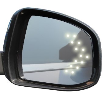 2pcs Arrow Panel 14 SMD LED Car Side Mirror Indicator Light Auto Turn Signal Light Car Styling LED Rear View Mirror AE - eZthings USA WE SORT ALL THE CRAZIEST GADGETS, GIZMOS, TOYS & TECHNOLOGY, SO YOU DON'T HAVE TO.