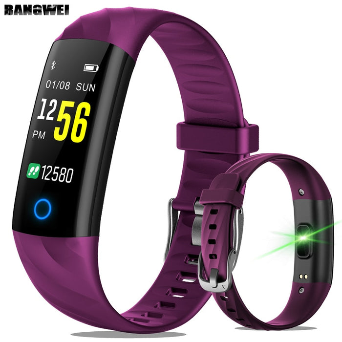 eThings LIGE Smart Watch Women IP68 Waterproof Sport Bracelet Smart Fitness Tracker Blood Pressure Heart Rate Monitor intelligent Watch - eZthings USA WE SORT ALL THE CRAZIEST GADGETS, GIZMOS, TOYS & TECHNOLOGY, SO YOU DON'T HAVE TO.