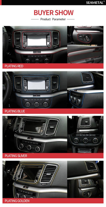 5M Car Styling Interior Decoration Strips Moulding Trim Dashboard Door Edge Universal For Cars Auto Accessories In Car-styling - eZthings USA WE SORT ALL THE CRAZIEST GADGETS, GIZMOS, TOYS & TECHNOLOGY, SO YOU DON'T HAVE TO.