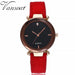 Women Leather Quartz Watch Female Hot Sale Simple Analog Wristwatches Relogio Feminino Clock - eZthings USA WE SORT ALL THE CRAZIEST GADGETS, GIZMOS, TOYS & TECHNOLOGY, SO YOU DON'T HAVE TO.