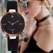 Women Leather Quartz Watch Female Hot Sale Simple Analog Wristwatches Relogio Feminino Clock - eZthings USA WE SORT ALL THE CRAZIEST GADGETS, GIZMOS, TOYS & TECHNOLOGY, SO YOU DON'T HAVE TO.