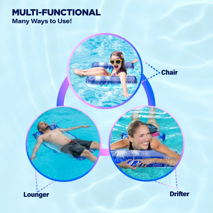 Pool Hammock 2 in 1 Lounger & Chair