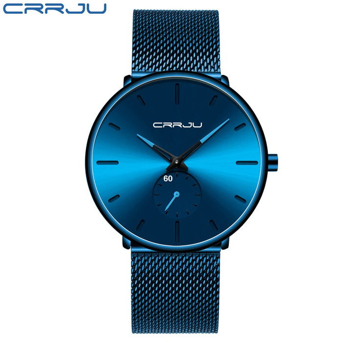Fashion Mens Watches Top Brand Luxury Quartz Watch Men Casual Slim Mesh Steel - eZthings USA WE SORT ALL THE CRAZIEST GADGETS, GIZMOS, TOYS & TECHNOLOGY, SO YOU DON'T HAVE TO.