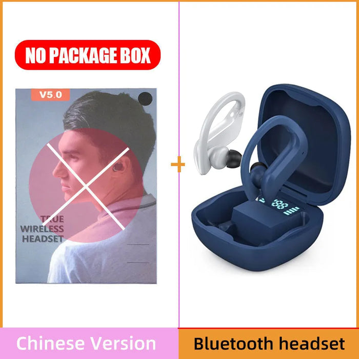 eThings TWS Bluetooth 5.0 Earphones Wireless Bluetooth Headphone Noise Cancelling 9D HiFi Stereo Sport Headset Handsfree With Microphone - eZthings USA WE SORT ALL THE CRAZIEST GADGETS, GIZMOS, TOYS & TECHNOLOGY, SO YOU DON'T HAVE TO.