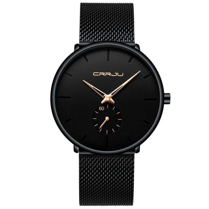 Fashion Mens Watches Top Brand Luxury Quartz Watch Men Casual Slim Mesh Steel - eZthings USA WE SORT ALL THE CRAZIEST GADGETS, GIZMOS, TOYS & TECHNOLOGY, SO YOU DON'T HAVE TO.