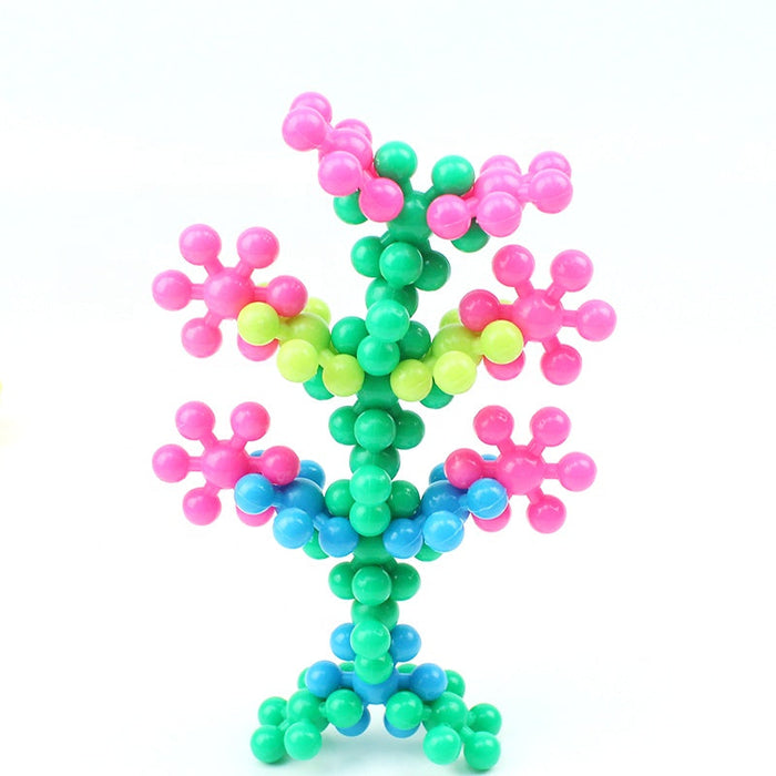 200 Pieces 3D Interlocking Building Blocks STEM Toy