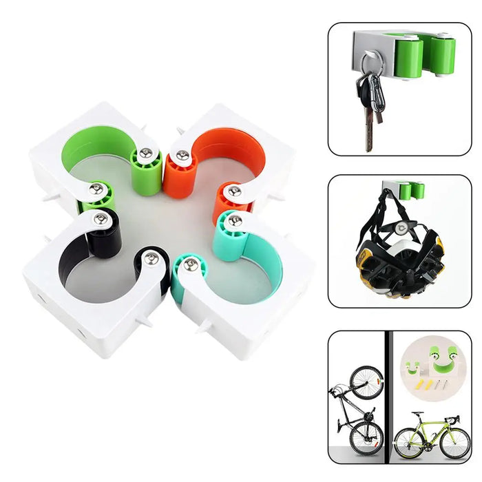 Bike Parking Rack Storage Holder Indoor Wall Vertical Bicycle Bracket Mountain Bike Road Bike Accessories - eZthings USA WE SORT ALL THE CRAZIEST GADGETS, GIZMOS, TOYS & TECHNOLOGY, SO YOU DON'T HAVE TO.