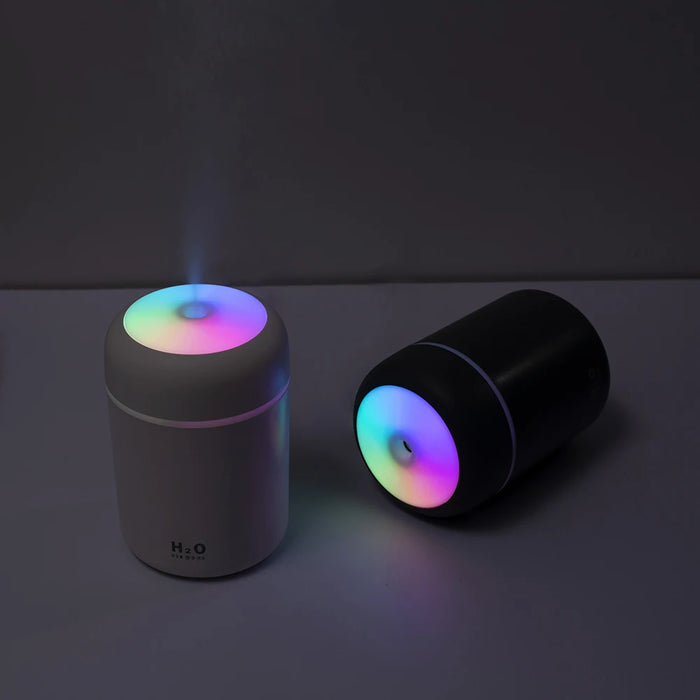 Portable 300ml Humidifier USB Ultrasonic Dazzle Cup Aroma Diffuser Cool Mist Maker Air Humidifier Purifier with Romantic Light - eZthings USA WE SORT ALL THE CRAZIEST GADGETS, GIZMOS, TOYS & TECHNOLOGY, SO YOU DON'T HAVE TO.