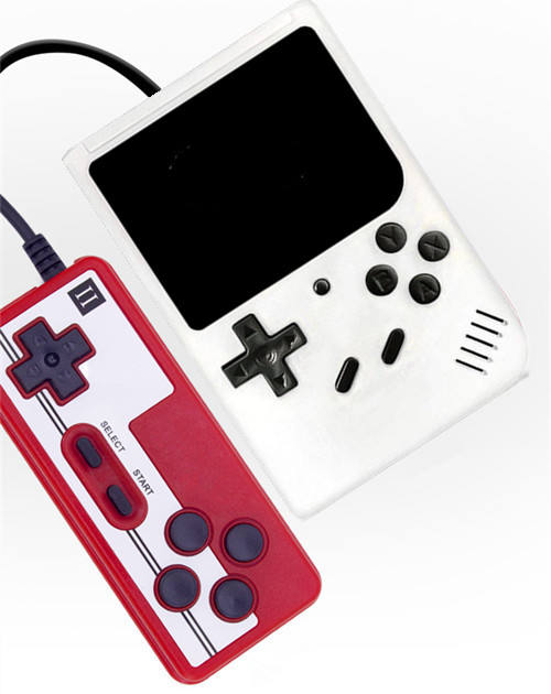 400-In-1 Handheld Game Console with 2 Player Controller & TV Connection