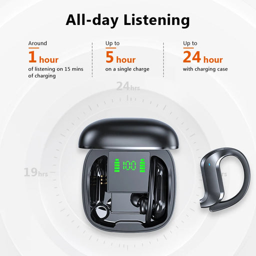 eThings TWS Bluetooth 5.0 Earphones Wireless Bluetooth Headphone Noise Cancelling 9D HiFi Stereo Sport Headset Handsfree With Microphone - eZthings USA WE SORT ALL THE CRAZIEST GADGETS, GIZMOS, TOYS & TECHNOLOGY, SO YOU DON'T HAVE TO.