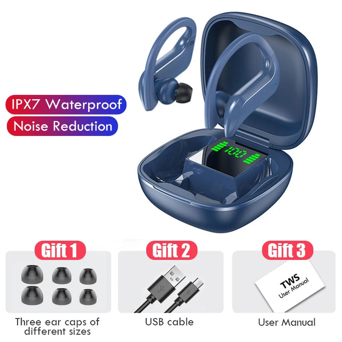 eThings TWS Bluetooth 5.0 Earphones Wireless Bluetooth Headphone Noise Cancelling 9D HiFi Stereo Sport Headset Handsfree With Microphone - eZthings USA WE SORT ALL THE CRAZIEST GADGETS, GIZMOS, TOYS & TECHNOLOGY, SO YOU DON'T HAVE TO.