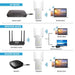 eThings 5Ghz WiFi Repeater Dual Band 2.4G& 5G Wireless Wifi Extender 1200Mbps Wi-Fi Amplifier wireless Access Point - eZthings USA WE SORT ALL THE CRAZIEST GADGETS, GIZMOS, TOYS & TECHNOLOGY, SO YOU DON'T HAVE TO.