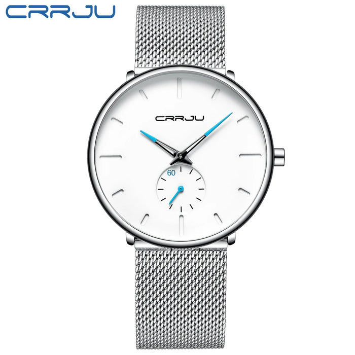 Fashion Mens Watches Top Brand Luxury Quartz Watch Men Casual Slim Mesh Steel - eZthings USA WE SORT ALL THE CRAZIEST GADGETS, GIZMOS, TOYS & TECHNOLOGY, SO YOU DON'T HAVE TO.