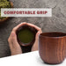 Wooden Big Belly Cups Handmade Natural Spruce Wood Cups - eZthings USA WE SORT ALL THE CRAZIEST GADGETS, GIZMOS, TOYS & TECHNOLOGY, SO YOU DON'T HAVE TO.