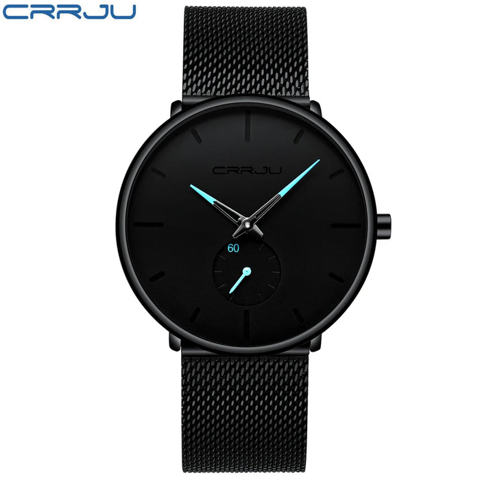 Fashion Mens Watches Top Brand Luxury Quartz Watch Men Casual Slim Mesh Steel - eZthings USA WE SORT ALL THE CRAZIEST GADGETS, GIZMOS, TOYS & TECHNOLOGY, SO YOU DON'T HAVE TO.
