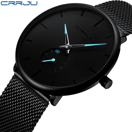 Fashion Mens Watches Top Brand Luxury Quartz Watch Men Casual Slim Mesh Steel - eZthings USA WE SORT ALL THE CRAZIEST GADGETS, GIZMOS, TOYS & TECHNOLOGY, SO YOU DON'T HAVE TO.