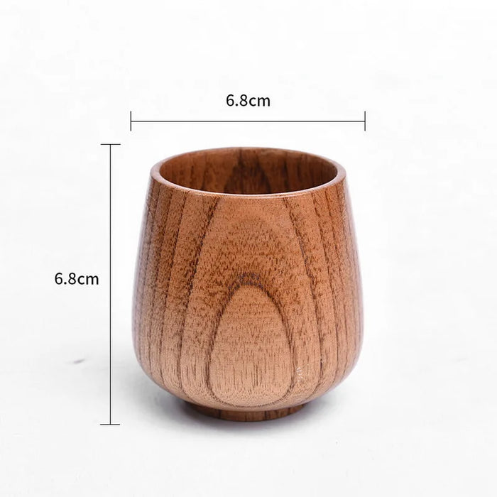 Wooden Big Belly Cups Handmade Natural Spruce Wood Cups - eZthings USA WE SORT ALL THE CRAZIEST GADGETS, GIZMOS, TOYS & TECHNOLOGY, SO YOU DON'T HAVE TO.