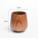 Wooden Big Belly Cups Handmade Natural Spruce Wood Cups - eZthings USA WE SORT ALL THE CRAZIEST GADGETS, GIZMOS, TOYS & TECHNOLOGY, SO YOU DON'T HAVE TO.