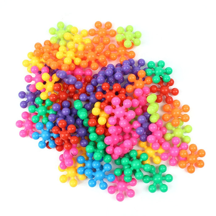 200 Pieces 3D Interlocking Building Blocks STEM Toy