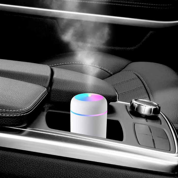 Portable 300ml Humidifier USB Ultrasonic Dazzle Cup Aroma Diffuser Cool Mist Maker Air Humidifier Purifier with Romantic Light - eZthings USA WE SORT ALL THE CRAZIEST GADGETS, GIZMOS, TOYS & TECHNOLOGY, SO YOU DON'T HAVE TO.