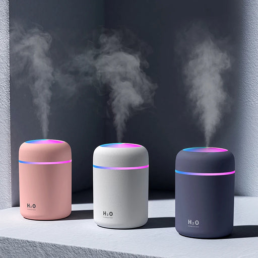 Portable 300ml Humidifier USB Ultrasonic Dazzle Cup Aroma Diffuser Cool Mist Maker Air Humidifier Purifier with Romantic Light - eZthings USA WE SORT ALL THE CRAZIEST GADGETS, GIZMOS, TOYS & TECHNOLOGY, SO YOU DON'T HAVE TO.