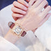 Women Diamond Watch Starry Square Dial Bracelet Watches Set Ladies Leather Band Quartz Wristwatch Female Clock Zegarek Damski - eZthings USA WE SORT ALL THE CRAZIEST GADGETS, GIZMOS, TOYS & TECHNOLOGY, SO YOU DON'T HAVE TO.
