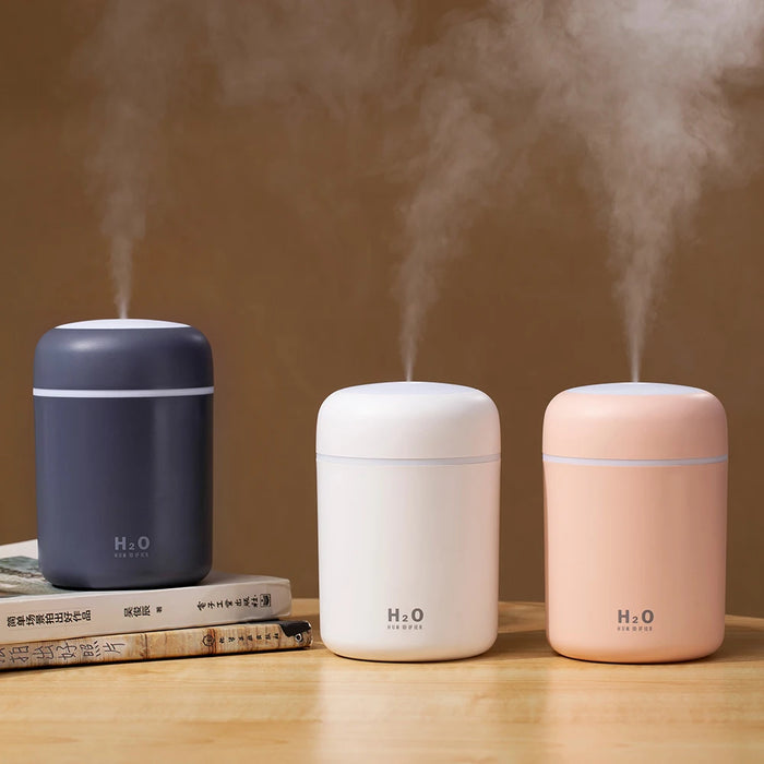 Portable 300ml Humidifier USB Ultrasonic Dazzle Cup Aroma Diffuser Cool Mist Maker Air Humidifier Purifier with Romantic Light - eZthings USA WE SORT ALL THE CRAZIEST GADGETS, GIZMOS, TOYS & TECHNOLOGY, SO YOU DON'T HAVE TO.