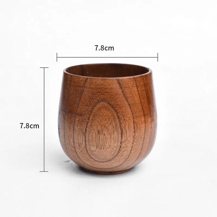 Wooden Big Belly Cups Handmade Natural Spruce Wood Cups - eZthings USA WE SORT ALL THE CRAZIEST GADGETS, GIZMOS, TOYS & TECHNOLOGY, SO YOU DON'T HAVE TO.