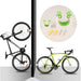 Bike Parking Rack Storage Holder Indoor Wall Vertical Bicycle Bracket Mountain Bike Road Bike Accessories - eZthings USA WE SORT ALL THE CRAZIEST GADGETS, GIZMOS, TOYS & TECHNOLOGY, SO YOU DON'T HAVE TO.