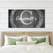 Family Name Sign -  Monogram Sign - eZthings USA WE SORT ALL THE CRAZIEST GADGETS, GIZMOS, TOYS & TECHNOLOGY, SO YOU DON'T HAVE TO.