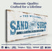 Sand And Surf Sign - eZthings USA WE SORT ALL THE CRAZIEST GADGETS, GIZMOS, TOYS & TECHNOLOGY, SO YOU DON'T HAVE TO.