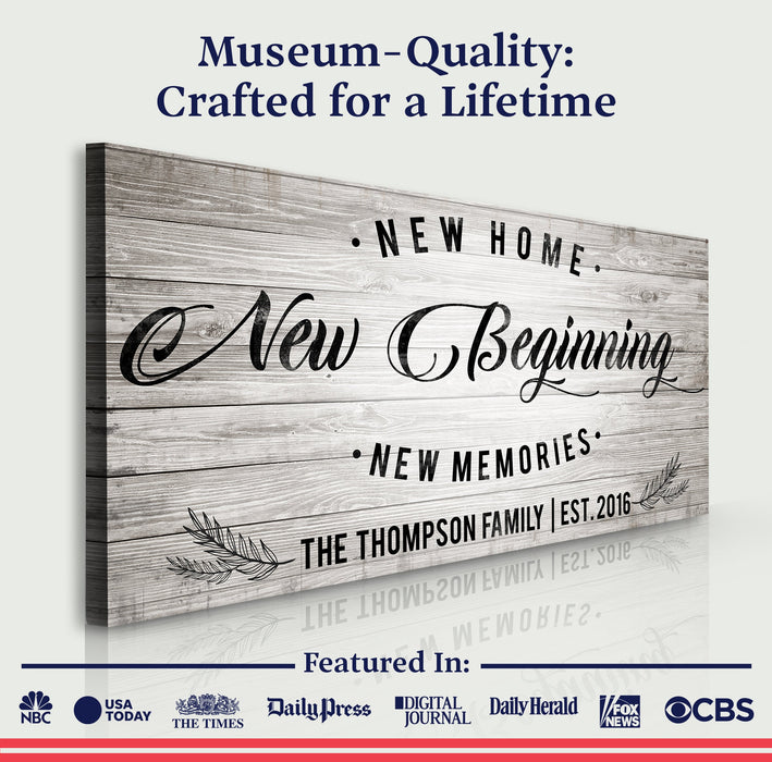 New Home Sign - eZthings USA WE SORT ALL THE CRAZIEST GADGETS, GIZMOS, TOYS & TECHNOLOGY, SO YOU DON'T HAVE TO.