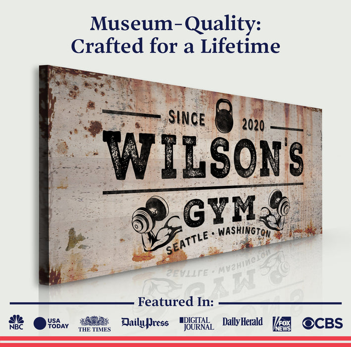 Gym Sign VI