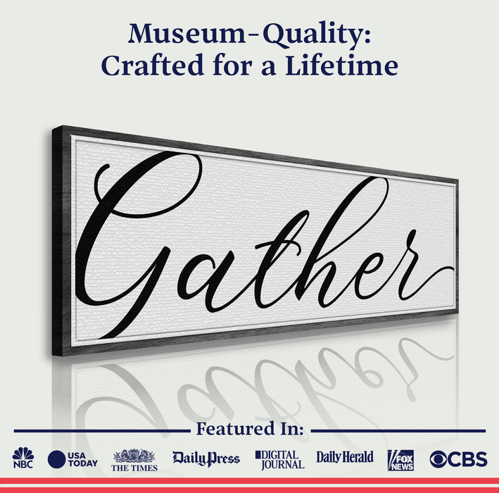 Gather Sign X