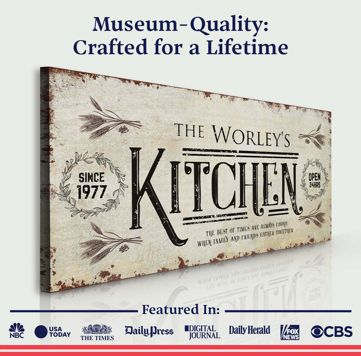 Kitchen Sign II - eZthings USA WE SORT ALL THE CRAZIEST GADGETS, GIZMOS, TOYS & TECHNOLOGY, SO YOU DON'T HAVE TO.