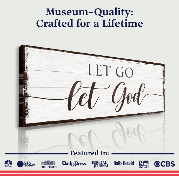 Let Go Let God Faith Sign II